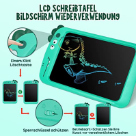 ALLCELE LCD psací deska Dětská hračka od 2 3 4 5 6 let Chlapec Dívka 8,5 palcová obrazovka LCD Magic Board Dinosaurus Hračka Ván