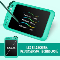 ALLCELE LCD psací deska Dětská hračka od 2 3 4 5 6 let Chlapec Dívka 8,5 palcová obrazovka LCD Magic Board Dinosaurus Hračka Ván