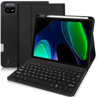 YUEJIDZ Pouzdro s klávesnicí pro Xiaomi Pad 6 / Pad 6 Pro 2023, francouzská odnímatelná klávesnice, pouzdro pro Xiaomi Pad 6 / P