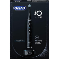 Oral-B iO Series 10 - Elektrický zubní kartáček + náhradní kartáček, Bluetooth, 7 režimů kartáčování, výukový systém