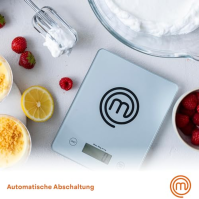 Kuchyňská váha MasterChef digitální, váha na vaření a pečení, malá kuchyňská váha na gramy a unce (limit 5 kg), dotykové ovládán