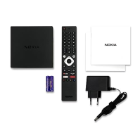 Nokia Streaming Box 8000, Android TV (Chromecast, HDMI, Netflix, Prime Video, Disney+)