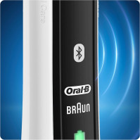 Nabíjecí elektrický zubní kartáček Oral-B Smart 4 4500 Black CrossAction. 1 zubní kartáček + zubní pasta regeneruje lak na nehty