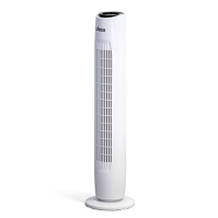 Věžový sloupový ventilátor Ufesa TW1500, 45 W, dálkové ovládání, 3 rychlosti, 2h časovač, pravá/levá oscilace