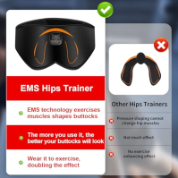 Furpaw EMS Hip Trainer Device pro hýždě, ABS Stimulator shaper Smart, Wrapped Wearable Belt Smart Body Sculpting Machine, EMS Wi