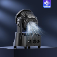 7X15W Mini Moving Head LED dmx512 RGBW světelné efekty 5 ovládacích režimů DJ disco světlo s dálkovým ovládáním stroboskopický s