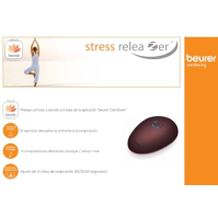 Beurer ST100 Stress ReleaZer, relaxační pomůcka a trenažér dýchání s vibrační masáží, hřejivou tepelnou funkcí a aplikací Beurer