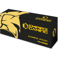 EMPIRE GAMING - Balení 3 v 1 MK800 - Herní klávesnice QWERTY Italiana RGB 105 kláves 19 kláves Anti-Ghosting