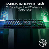 Razer DeathStalker V2 Pro (červený spínač) - Bezdrátová optická nízkoprofilová herní klávesnice (lineární optické spínač