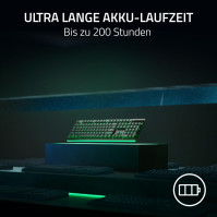 Razer DeathStalker V2 Pro (červený spínač) - Bezdrátová optická nízkoprofilová herní klávesnice (lineární optické spínač