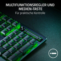 Razer DeathStalker V2 Pro (červený spínač) - Bezdrátová optická nízkoprofilová herní klávesnice (lineární optické spínač