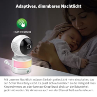 LeapFrog LF915HD chůvička s kamerou, chůvička s kamerou 5", video chůvička, audio chůvička se zoomem, interkom, noční vidění, no