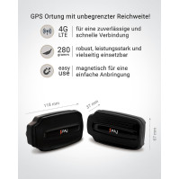 PAJ GPS POWER FINDER 4G - Magnetický GPS Tracker pro auta, jiná vozidla a podnikání - sledování v reálném čase