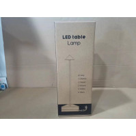 GGNOO LED stolní lampa na baterie z hliníku Stmívatelná LED stolní lampa 2700 K - 6000 K Stolní lampa Bezdrátové dotykové ovládá