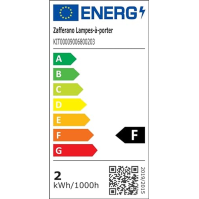 Zafferano Poldina Pro - stmívatelná stolní LED lampa z hliníku, krytí IP54, vnitřní/venkovní použití, kontaktní nabíjecí stanice