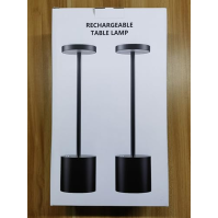 Hapfish dobíjecí LED stolní lampa, 5000mAh 2 balení bezdrátových stolních lamp na baterie, 3 barevné režimy, stmívatelné, USB st