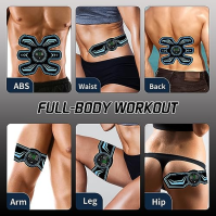 SEVEKO ABS Trainer EMS Muscle Stimulator, ABS Stimulator Men Women, bezpečný účinný rychlý EMS svalový trenažér, celotělový tren