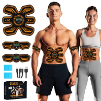 SEVEKO ABS Stimulator EMS Muscle Stimulator, ABS Trainer Bezpečný efektivní rychlý EMS svalový trenažér, trenažér ABS pro celé t