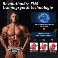 SEVEKO ABS Stimulator EMS Muscle Stimulator, ABS Trainer Bezpečný efektivní rychlý EMS svalový trenažér, trenažér ABS pro celé t