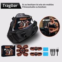 SEVEKO ABS Stimulator EMS Muscle Stimulator, ABS Trainer Bezpečný efektivní rychlý EMS svalový trenažér, trenažér ABS pro celé t