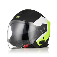 ORIGINE Motocyklová přilba Jet Helmet Scooter Helmet Bluetooth ECE s dvojitým hledím