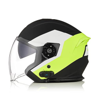 ORIGINE Motocyklová přilba Jet Helmet Scooter Helmet Bluetooth ECE s dvojitým hledím