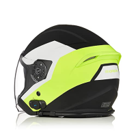 ORIGINE Motocyklová přilba Jet Helmet Scooter Helmet Bluetooth ECE s dvojitým hledím