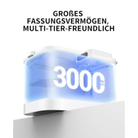 PETKIT Bezdrátová fontánka pro kočky, dávkovač vody pro psy, 3l fontánka pro psy, inteligentní ovládání aplikace, extrémně tichá