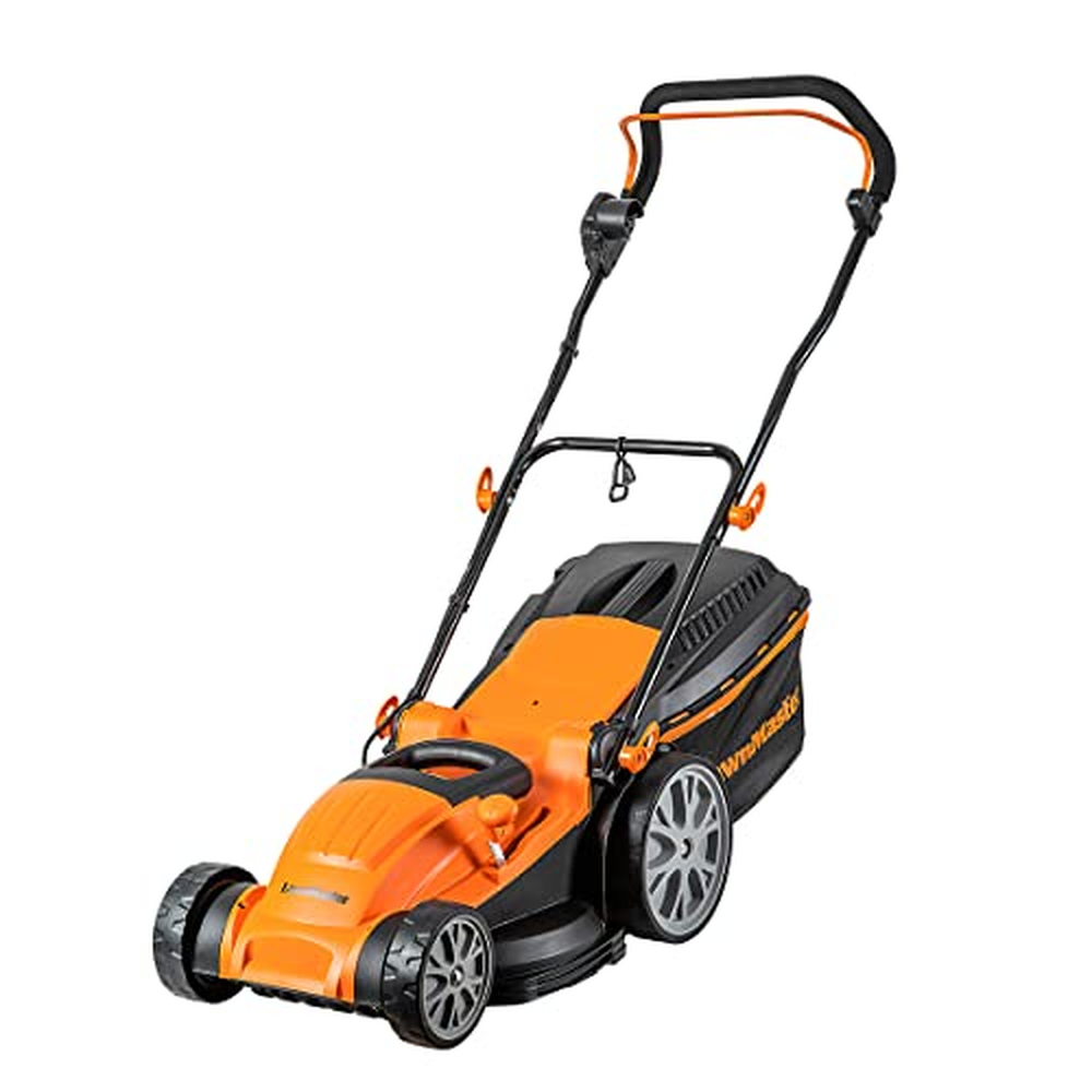 LawnMaster MEB1840M Elektrická sekačka na trávu 1800W 40cm, 6polohové nastavení výšky sečení 20-70 mm, sběrný koš 42L