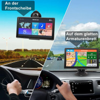 SAT NAV GPS navigační systém, satelitní navigace Jimwey 7" 16GB 2019 Map pro osobní automobily, nákladní automobily, mapy UK/EU,