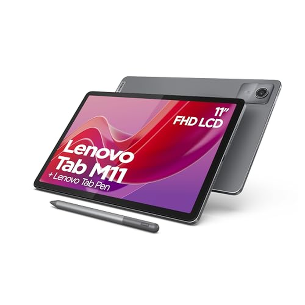 Lenovo Tab M11 - Tablet s dotykovým displejem 11" WUXGA (procesor MediaTek Helio G88, 8 jader, 4 GB RAM, eMMC 128 GB, Tab Pen, A