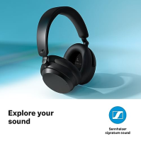 Bezdrátová sluchátka Bluetooth Sennheiser Consumer Audio ACCENTUM - 50hodinová výdrž baterie, zvuk, hybridní potlačení šumu (ANC