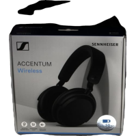 Bezdrátová sluchátka Bluetooth Sennheiser Consumer Audio ACCENTUM - 50hodinová výdrž baterie, zvuk, hybridní potlačení šumu (ANC