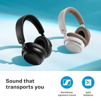 Bezdrátová sluchátka Bluetooth Sennheiser ACCENTUM Plus, funkce rychlého nabíjení, výdrž baterie 50 hodin, adaptivní hybridní AN