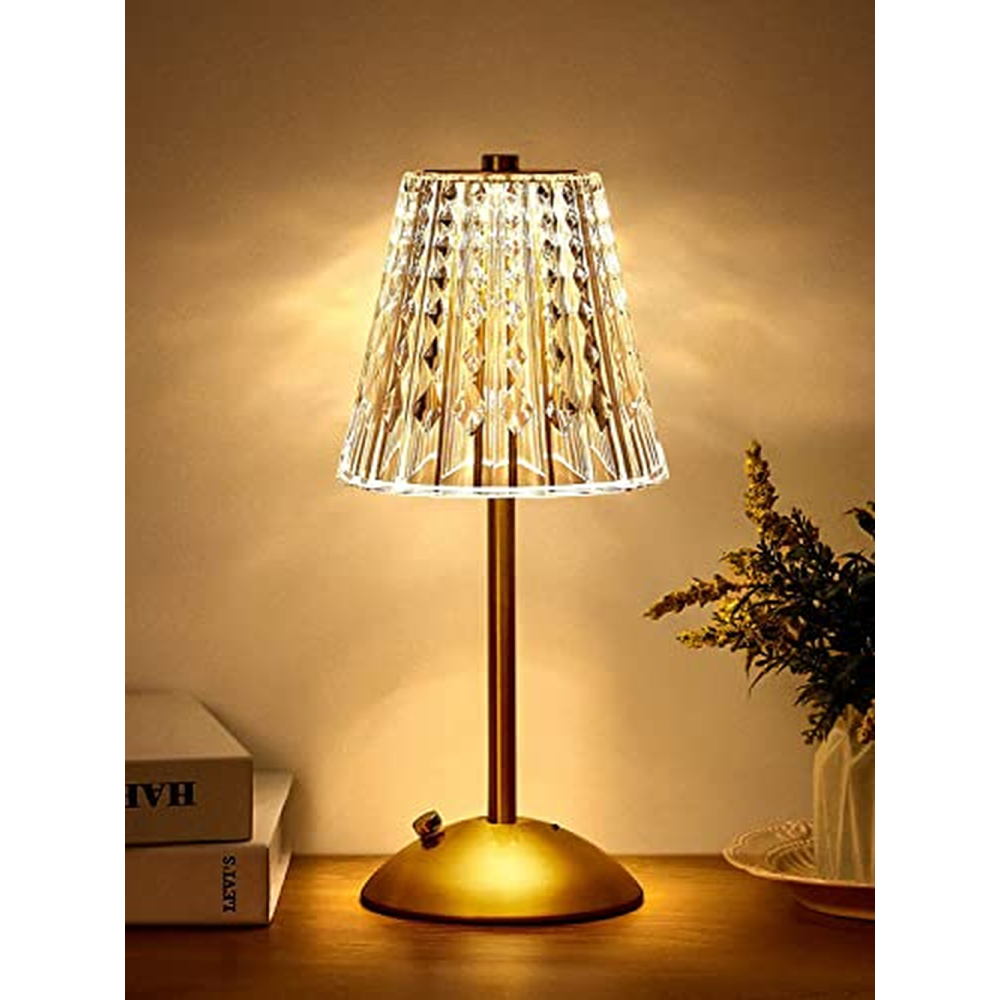 Bezdrátová stolní lampa One Fire,3 barvy LED stolní lampy Vintage,LED stolní lampa bezdrátová,Stolní lampa LED dotyková lampa,Ak