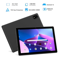 DOOGEE U10 Android 13 Tablet, 9GB RAM + 128GB ROM (1TB TF), 10palcový dotykový tablet 2024, Quad-Core 2.0 GHz, Google GMS/WiFi-6