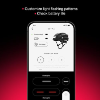 Přilba Lumos Ultra Smart | cyklistická přilba | přední a zadní světlo (LED) | blinkry | brzdová světla | připojení Bluetooth | d