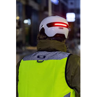 ABUS Urban Helmet HUD-Y - magnetické, dobíjecí zadní LED světlo s magnetickým uchycením - cool cyklistická helma pro každodenní 