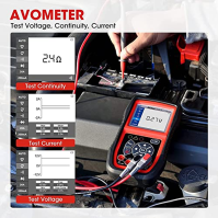 Autel AL539B OBDII CAN obd 2 Čtečka kódů Skener elektrického systému a baterie Diagnostický skener do auta (AL539b)