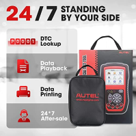 Autel AL539B OBDII CAN obd 2 Čtečka kódů Skener elektrického systému a baterie Diagnostický skener do auta (AL539b)