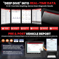 LAUNCH X431 V PRO 5.0 obd2 OBD2 diagnostický nástroj OE level Všechny systémy,kódování ECU s funkcí 37+ reset, ABS bleeding brak