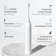 Wondersmile Sonic Toothbrush PRO - sada ultrazvukových zubních kartáčků (Travel Care Bundle, All White Bundle)