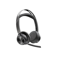 Poly - Headset Voyager Focus 2 UC USB-C (Plantronics) - Bluetooth náhlavní souprava se stereofonními sluchátky a mikrofonem - ko