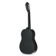 Juan Miguel Navarrez Classical Guitar 4/4 Starter Set black (brašna, ladička, trsátka, kniha s CD)