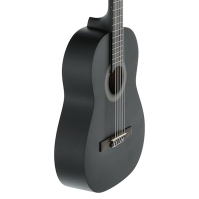 Juan Miguel Navarrez Classical Guitar 4/4 Starter Set black (brašna, ladička, trsátka, kniha s CD)