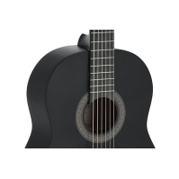 Juan Miguel Navarrez Classical Guitar 4/4 Starter Set black (brašna, ladička, trsátka, kniha s CD)