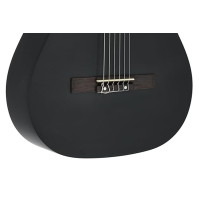 Juan Miguel Navarrez Classical Guitar 4/4 Starter Set black (brašna, ladička, trsátka, kniha s CD)