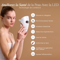 Project E Beauty Lumamask LED Light Therapy 7 barev LED | Péče o pleť proti stárnutí a vráskám | Redukce jemných linek a vrásek 