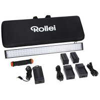 LED světlo Rollei Lumen I RGB dvoubarevné video světlo I Ovládání pomocí aplikace I LED video světlo vhodné pro portrétní, produ