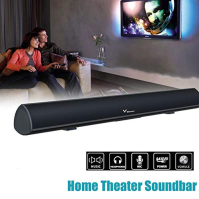 Soundbar Winnes pro televizory, Soundbar se subwooferem, 80W 28" Bluetooth TV a PC Soundbar Nastavitelné basy, DSP technologie s